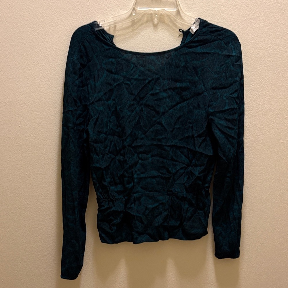 Samsoe Samsoe Green Patterned Blouse - image 1
